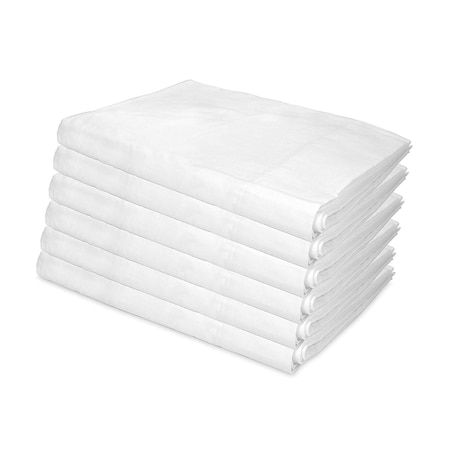 Monarch Brands Lulworth T180 Flat Bed Sheets - Twin, 6PK P-T180-66104-6PK